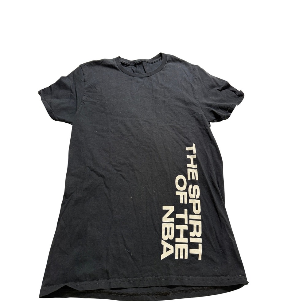 Hennessy NBA Graphic T-Shirt Mens Small Black The Spirit Of The NBA Short Sleeve